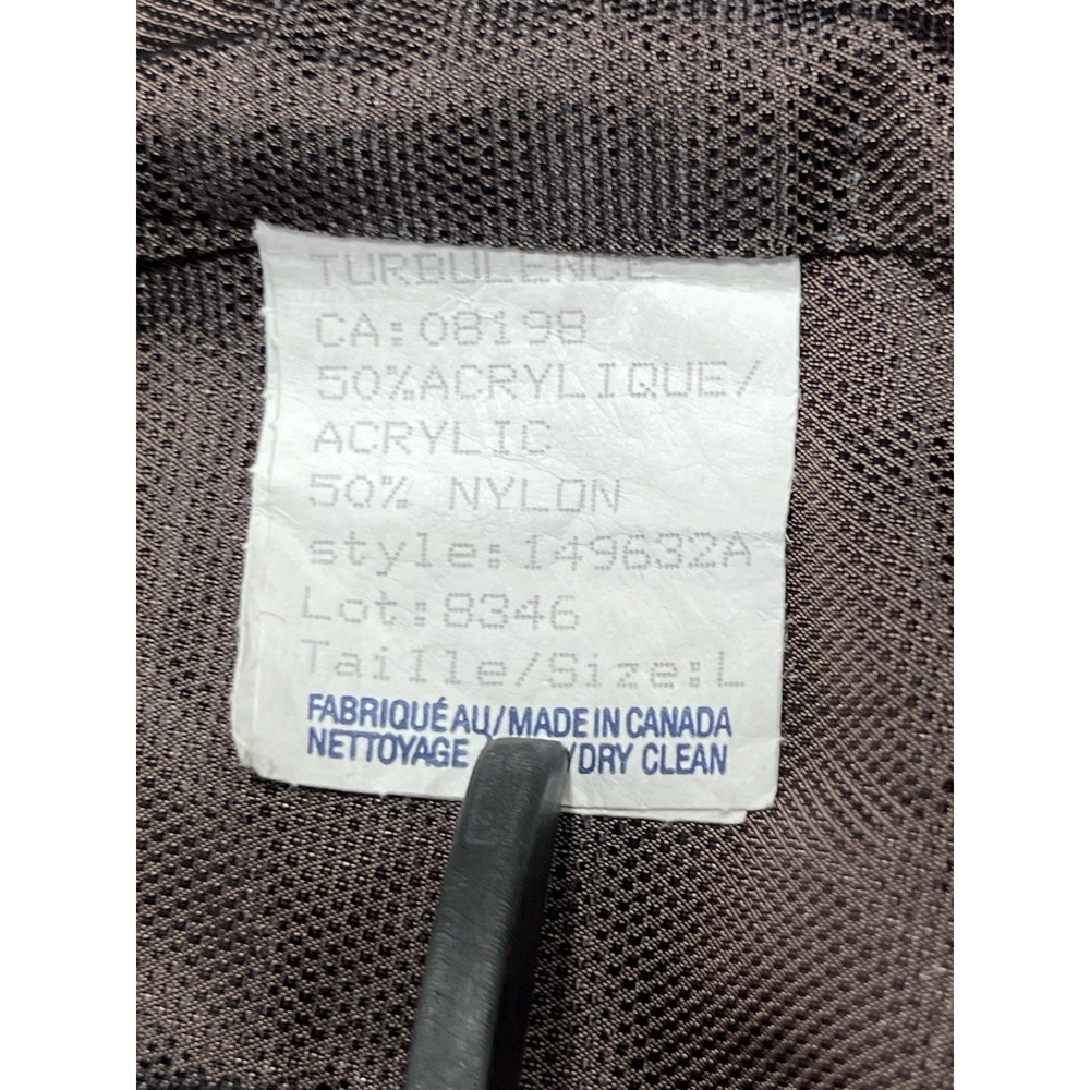 Turbulence Black Vest Size L - Picture 4 of 8